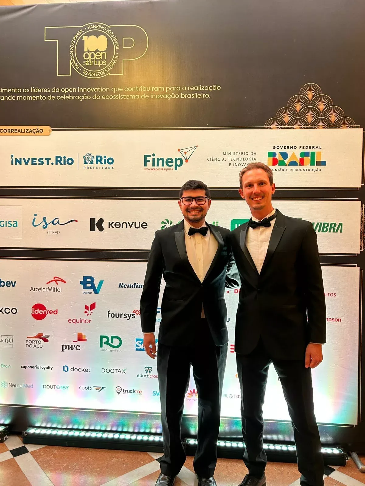 Fomos à premiação do TOP 100 Open Startups!