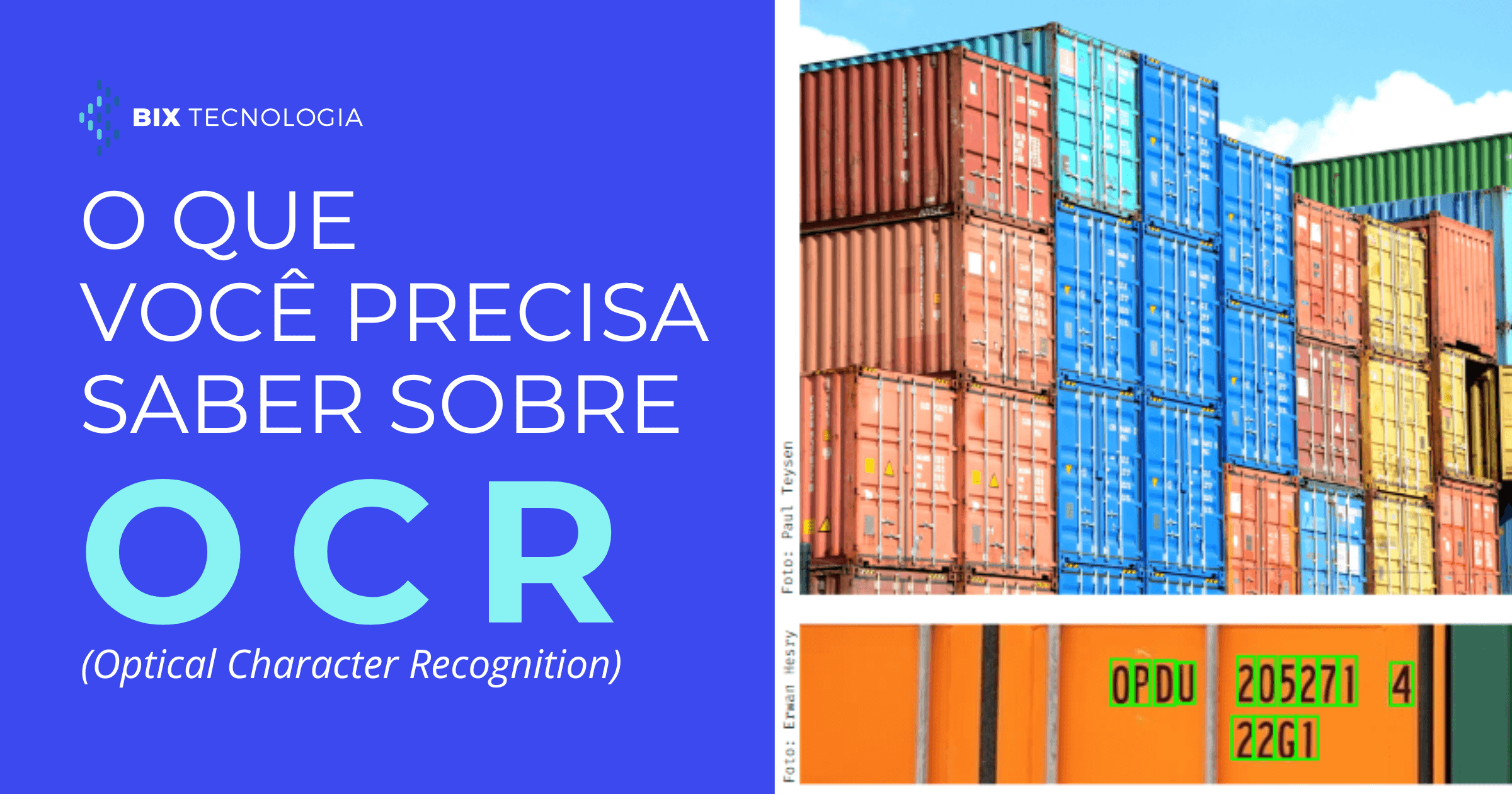 O que você precisa saber sobre OCR (Optical Character Recognition)
